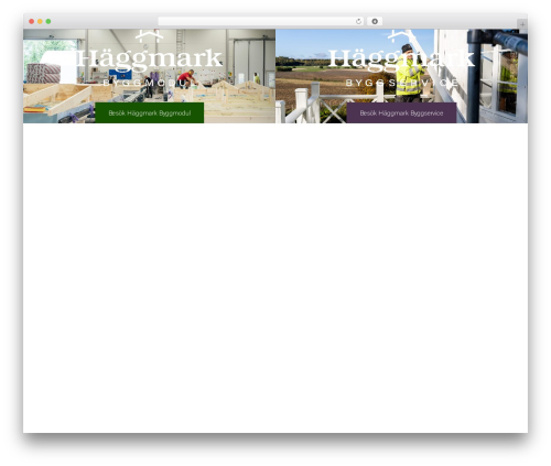 Theme WordPress Brush & Code base theme - haggmark.se