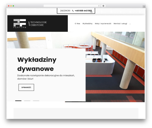 Theme WordPress Interra - wykladziny-perform.pl