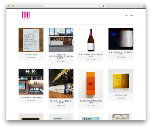 WordPress theme Bunker - designmatka.com