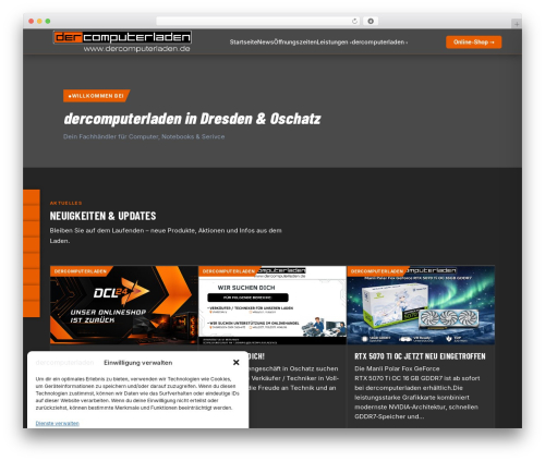 WP theme dercomputerladen - www.dercomputerladen.de
