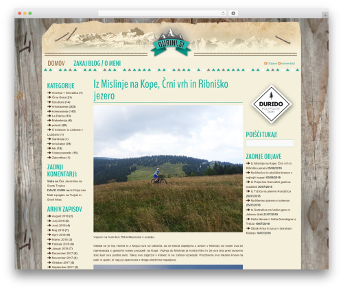 Cufon fonts WordPress plugin - durini.si