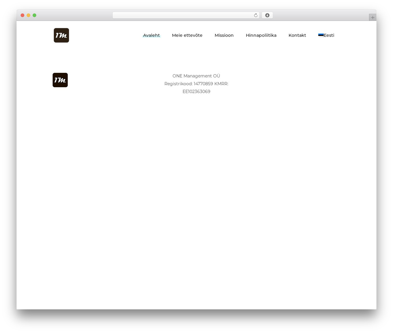 Anders theme WordPress - onemanagement.eu