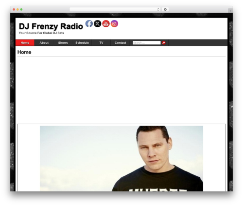Asteroid WordPress theme download - djfrenzy.com