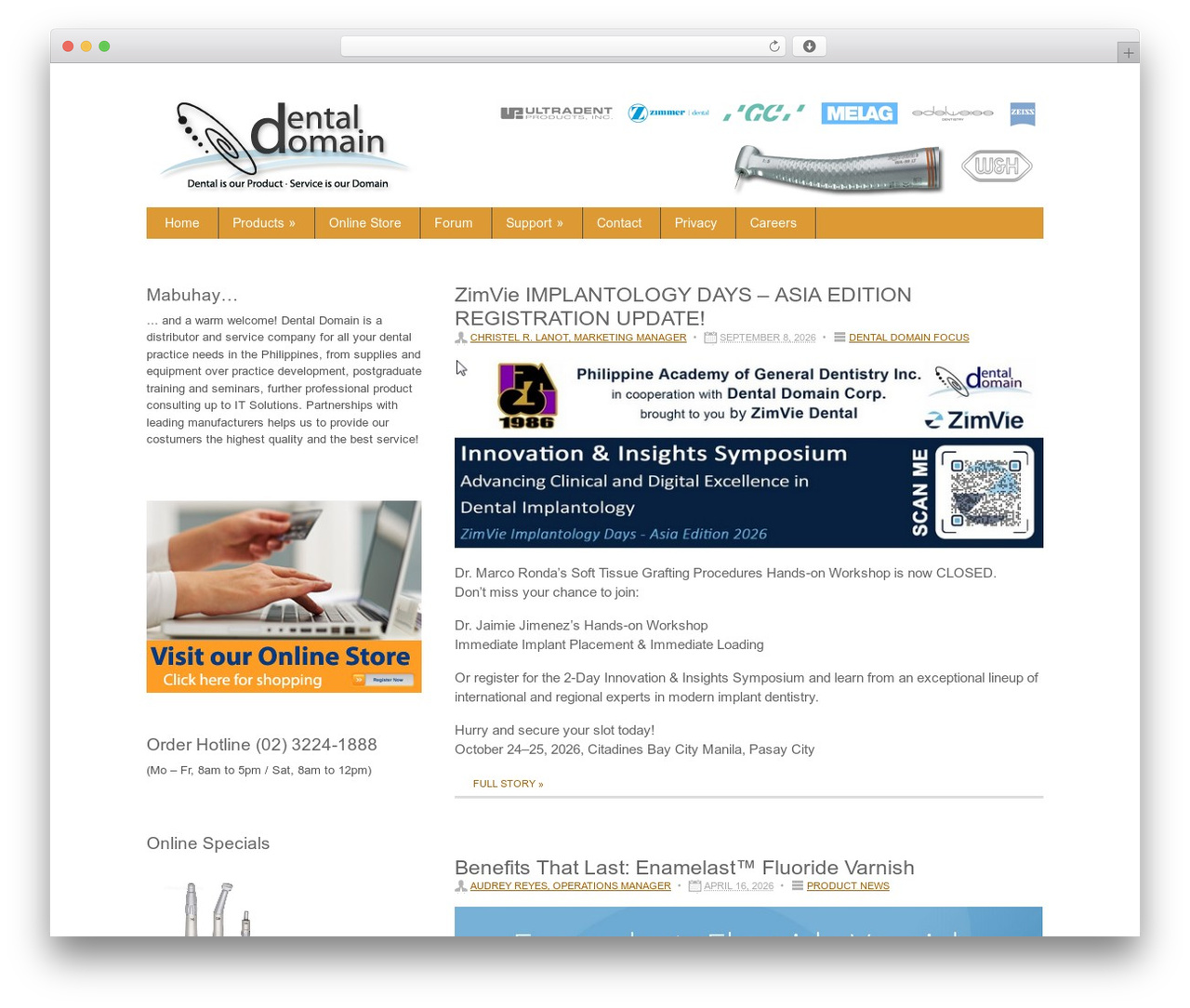 Best WordPress theme Backbone - dentaldomain.ph