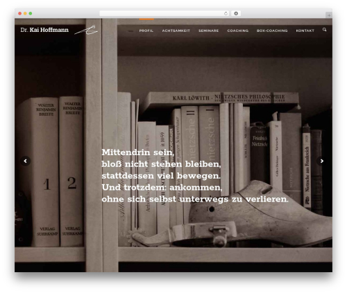 DrKaiHoffmann WordPress theme design - drkaihoffmann.de