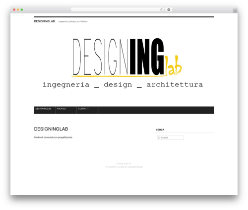 F8 Lite WordPress theme - designinglab.it