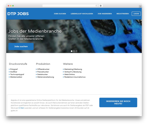 Wp job manager indeed integration WordPress plugin - dtpjobs.ch