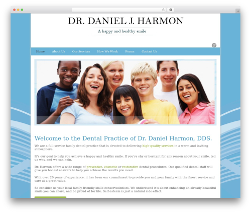 Modernize theme WordPress - dharmondds.com