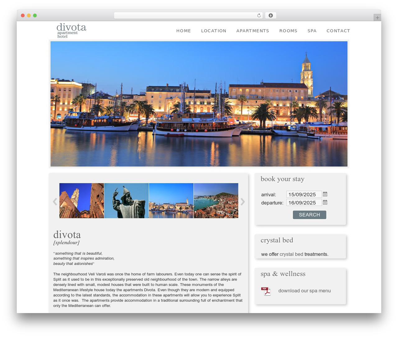 PlatformBase WordPress theme design - divota.hr