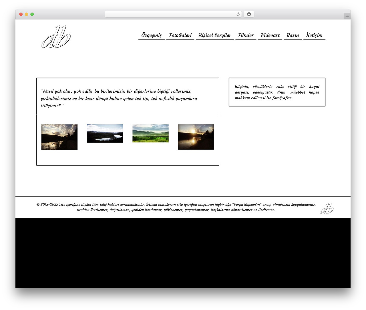 simpler WordPress theme - deryabaykan.com
