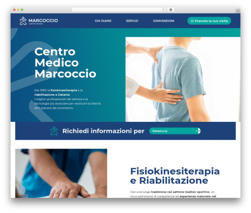 Theme WordPress I01TimberTheme - www.centromedicomarcoccio.it