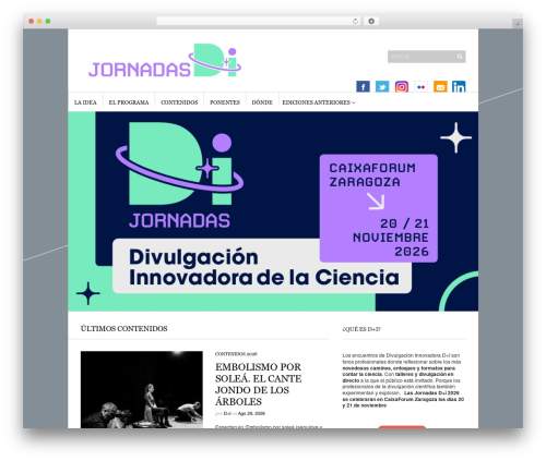 Theme WordPress Sight - divulgacioninnovadora.com