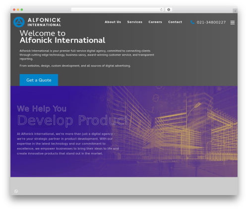 WordPress theme AugmentifyInc - alfonickinternational.com