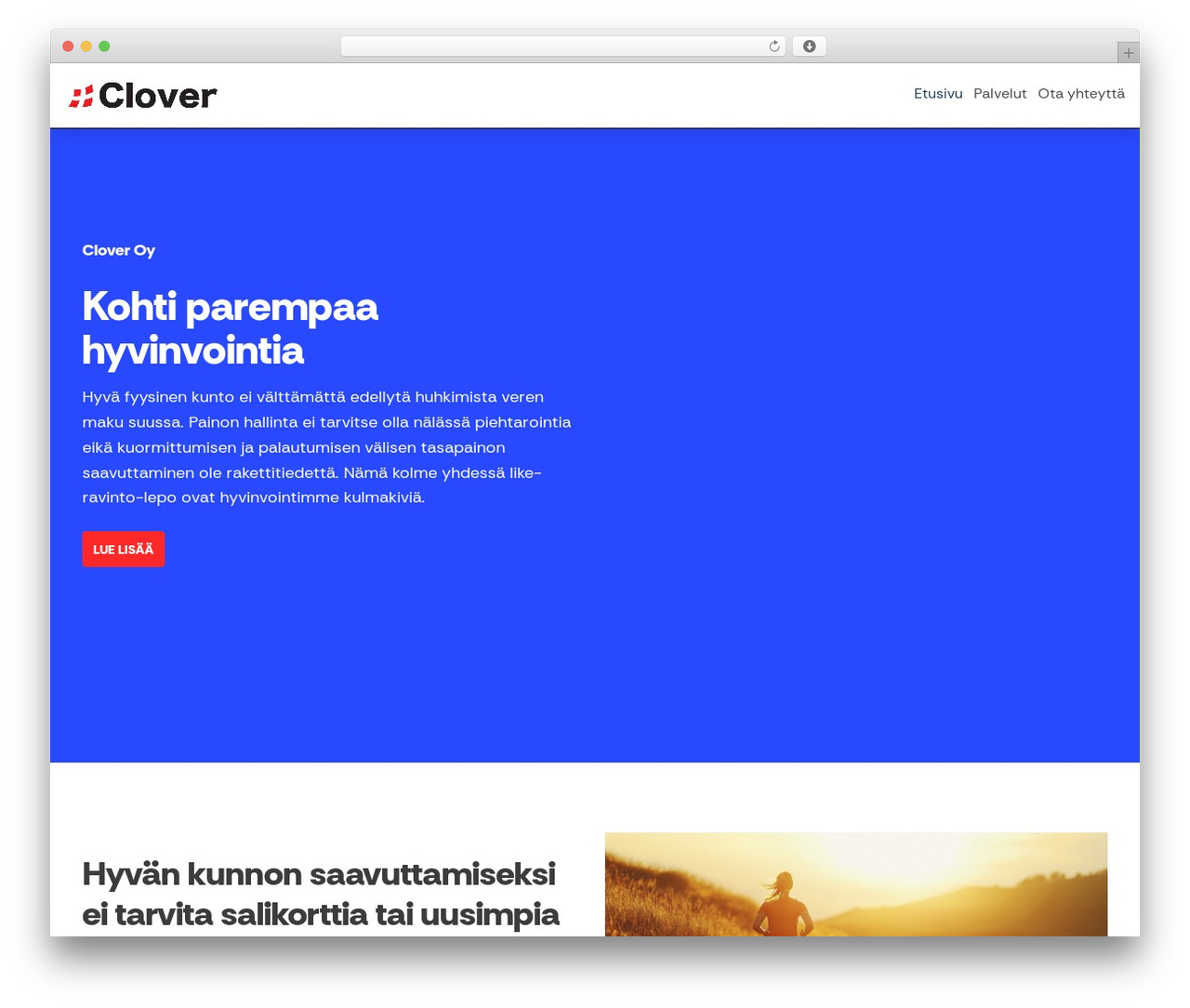 CLOVER theme WordPress - clover.fi CLOVER theme WordPress - clover.fi