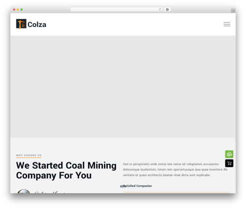 Pbminfotech theme dock WordPress plugin - colza-demo.pbminfotech.com/demo1
