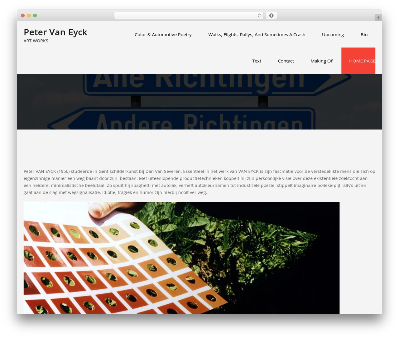 Construction Building WordPress theme - petervaneyck.be