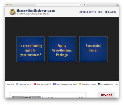 Cryptocurrency Widgets Pack (cryptocurrency-widgets-pack) free WordPress plugin - thecrowdfundinglawyers.com Cryptocurrency Widgets Pack (cryptocurrency-widgets-pack) free WordPress plugin - thecrowdfundinglawyers.com