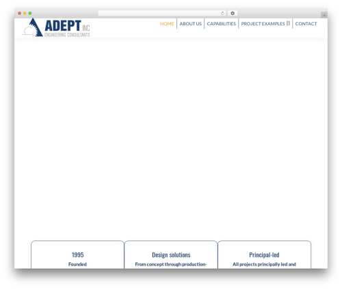 Genesis theme WordPress - adeptengineering.com