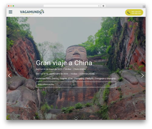 Hello Elementor WordPress theme design - vagamundos.travel