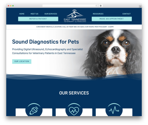iVET360 Platform 9 WordPress theme - etvetus.com