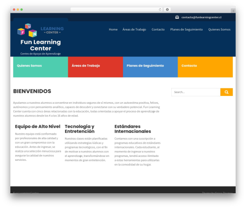 Learning Point Lite WordPress theme - funlearningcenter.cl