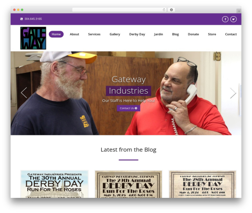 Quality-Pro WordPress website theme - gatewayindustrieswv.org