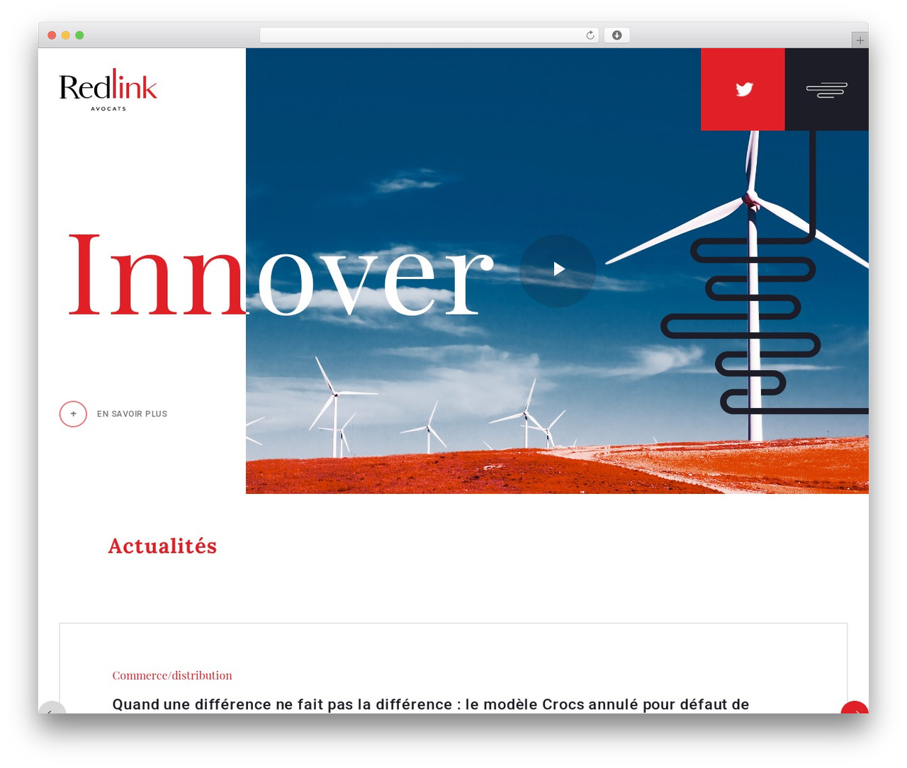 redlink WordPress theme - redlink.fr