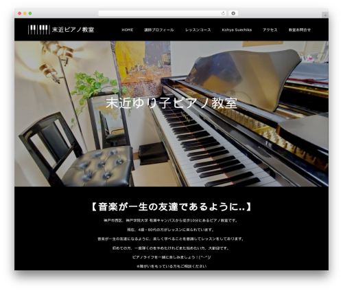 Switch top WordPress theme - suechika.com
