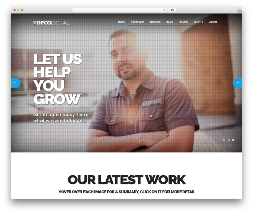 Theme WordPress Barrci Theme - dfcodigital.com