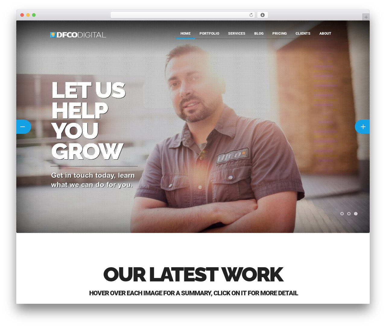 Theme WordPress Barrci Theme - dfcodigital.com