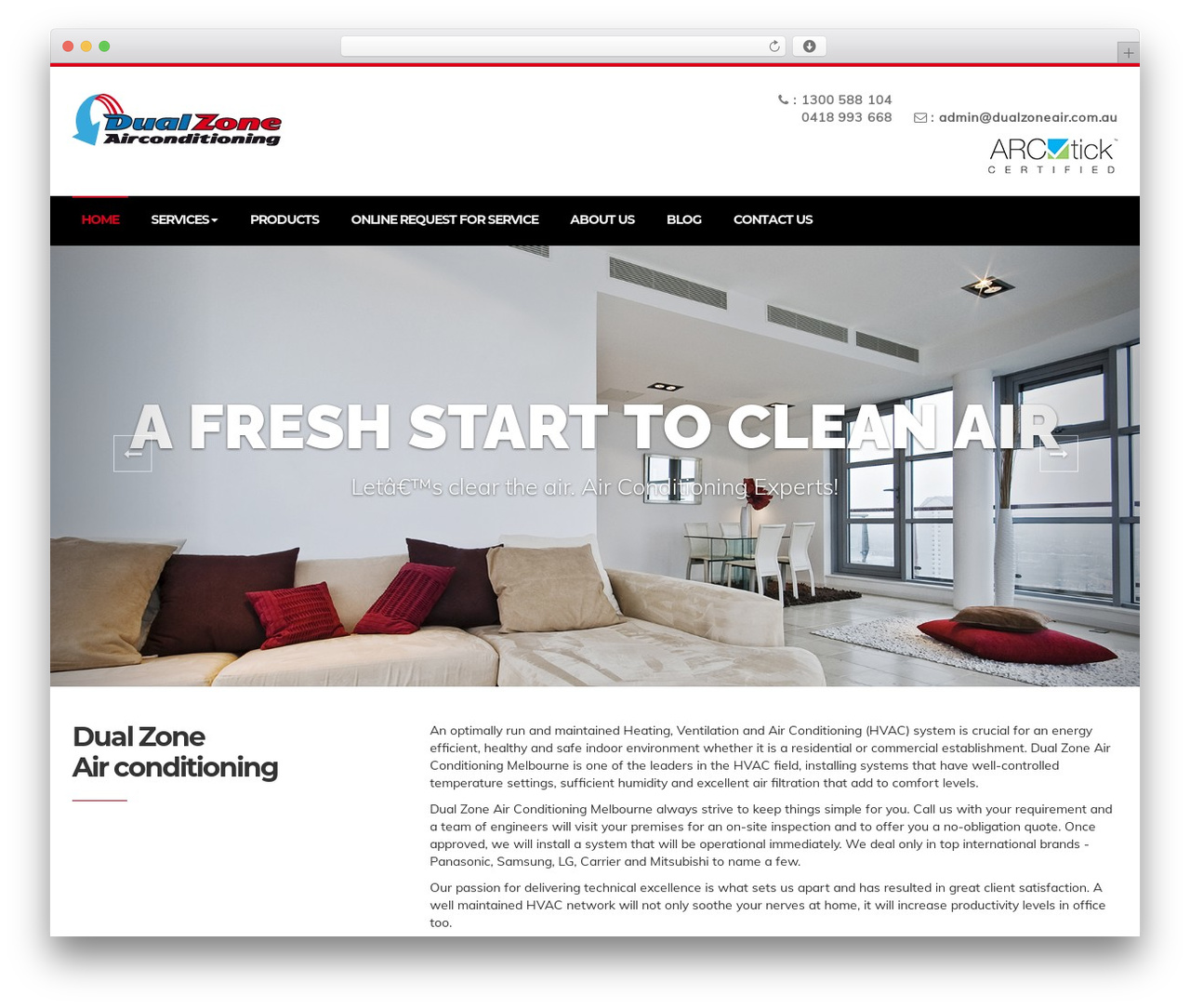 Theme WordPress Dualzone Theme */ - dualzoneair.com.au
