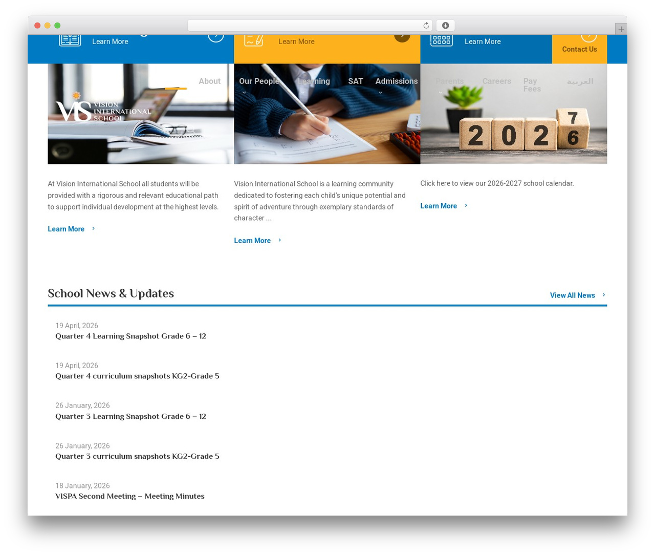 Theme WordPress px - vis.qa