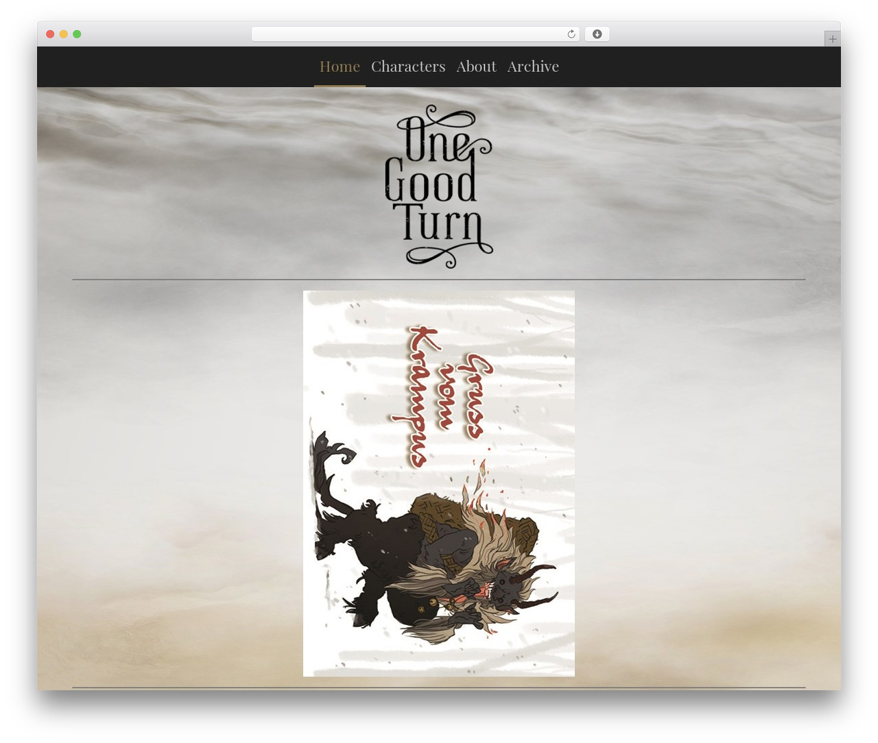 Toocheke WordPress theme - onegoodturncomic.com Toocheke WordPress theme - onegoodturncomic.com