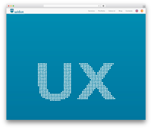 WordPress theme widux - widux.es