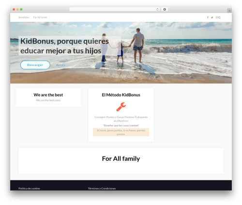 WordPress theme AppPage - kidbonus.com WordPress theme AppPage - kidbonus.com
