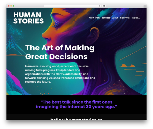 Easy accordion pro WordPress plugin - humanstories.se