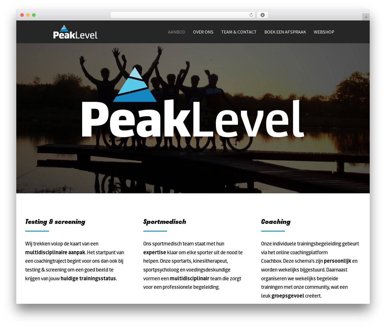 WordPress theme Divi - peaklevel.be WordPress theme Divi - peaklevel.be