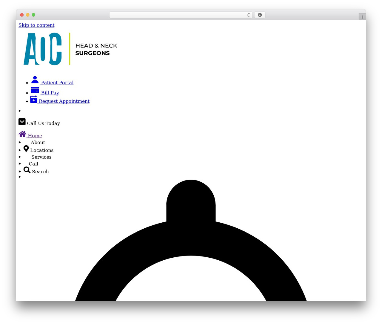 WordPress theme Fuel5 - aocphysicians.co