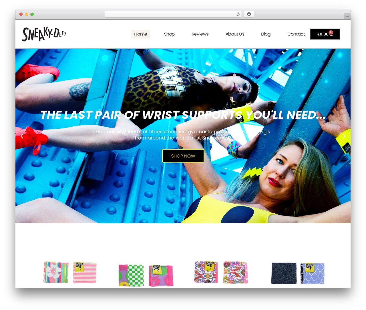 WordPress theme GeneratePress - sneakydeez.com