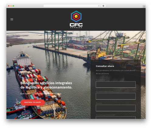 WordPress theme Logisco - cfc-express.com