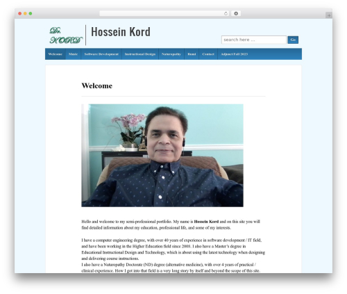 WordPress theme Responsive Pro - drkord.com