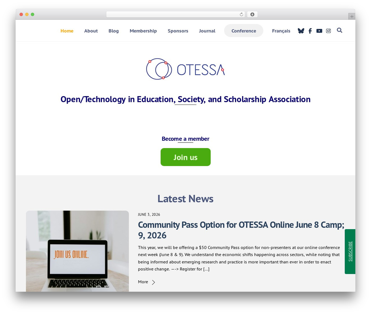 WordPress theme Themify Ultra - otessa.org