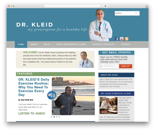 Slidedeck2 personal WordPress plugin - drkleid.com