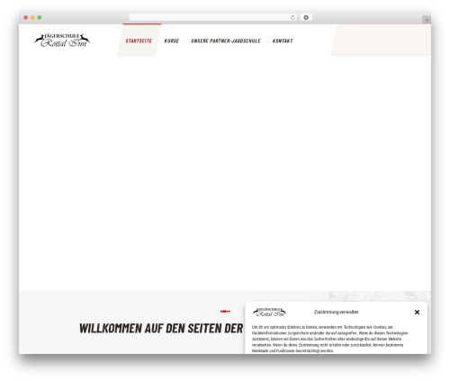 WordPress website theme Tacticool - jaegerschule-rottal-inn.de