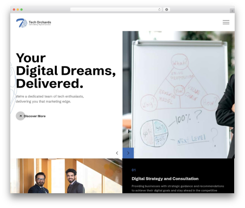 Digiwize premium WordPress theme - techorchards.com