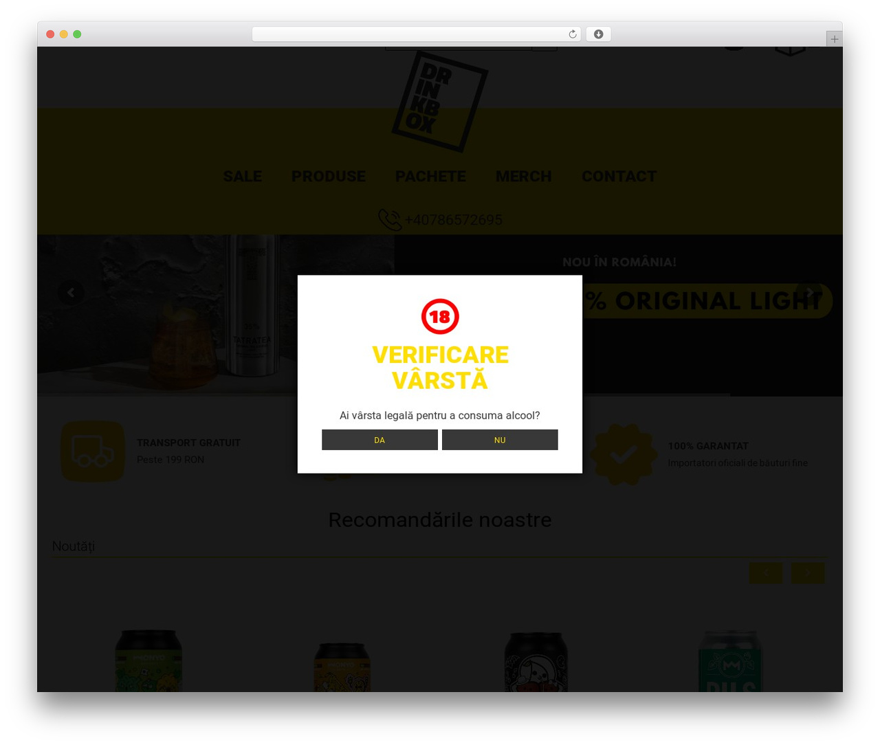 Drinkbox WordPress theme - drinkbox.ro Drinkbox WordPress theme - drinkbox.ro