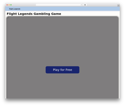 Slot_pop up acf WordPress plugin - flightlegends-game.com