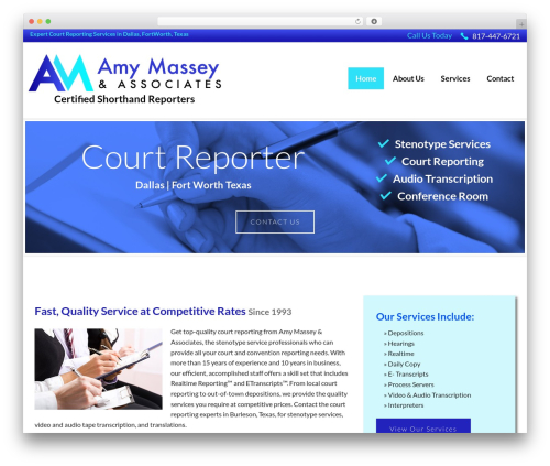 Kdw advanced testimonials WordPress plugin - dallasftworthcourtreporter.com