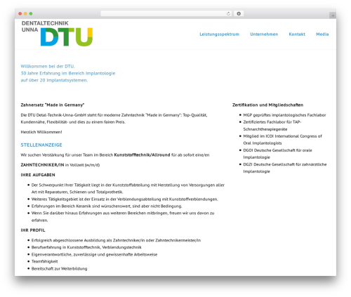 WordPress Charts (wp-charts) free WordPress plugin - dental-technik-unna.de