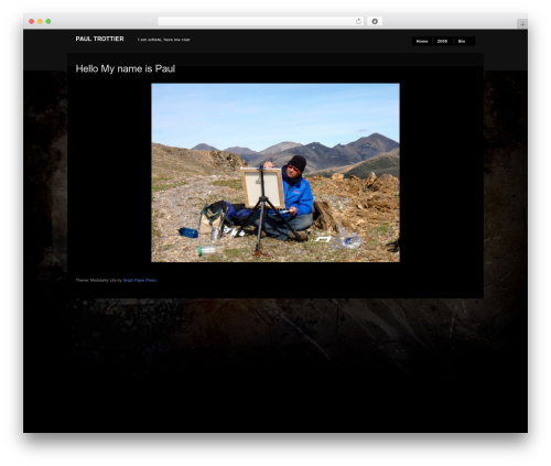 Modularity Lite WordPress theme - davidtrottier.com